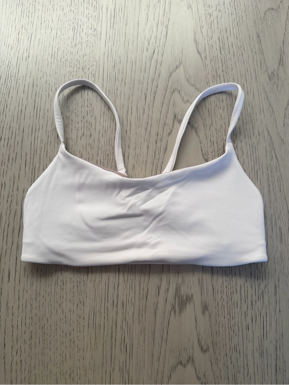 lululemon athletica White Seamless Thin-Strap Bralette